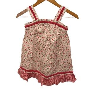 American girl beautiful  apple design girls dress size5GUC🍎